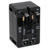 Adaptor tensiune universal - ideal pentru călătorie, standard multinational