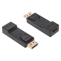 Adaptor pasiv display port tata - hdmi mama pentru conectivitate eficientă