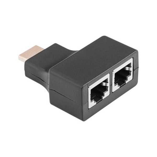 Adaptor extender hdmi - 1080p, 30m, utp cat 5/6 Adaptor extender hdmi - 1080p, 30m, utp cat 5/6