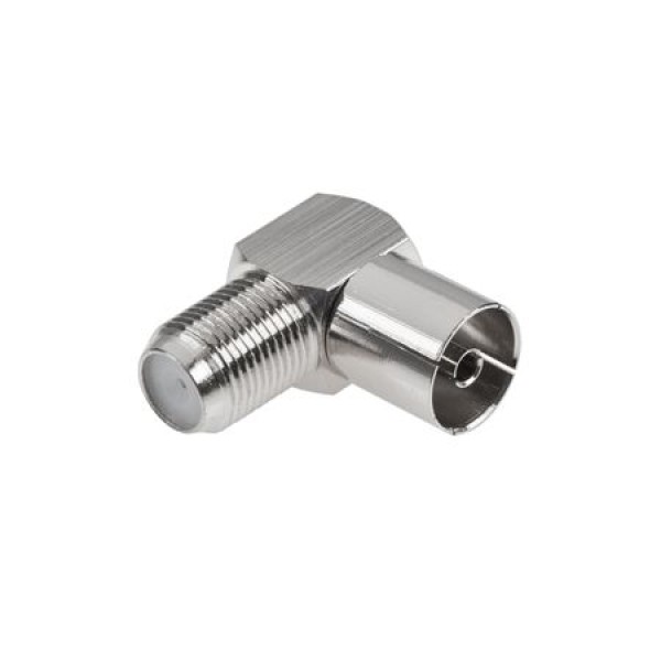 Adaptor mufa tv mama - f mama metal pentru conectivitate fiabilă