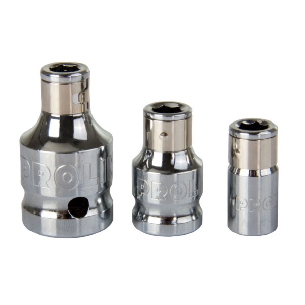 Adaptor de reductie pentru varfuri 1/4" - oțel crom-vanadiu