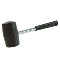 CIOCAN CAUCIUC RIGID CU MANER METALIC 55MM / 430G