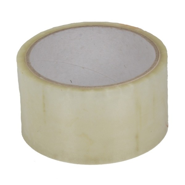 Banda adeziva ambalare 48mm / 35m - transparent, material natural