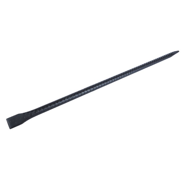 LEVIER ASCUTIT CU STRIATII DIN OTEL FORJAT 28X1500MM