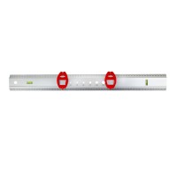 RIGLA ALUMINIU CU SCALA METRICA SI BOLOBOACE 600MM