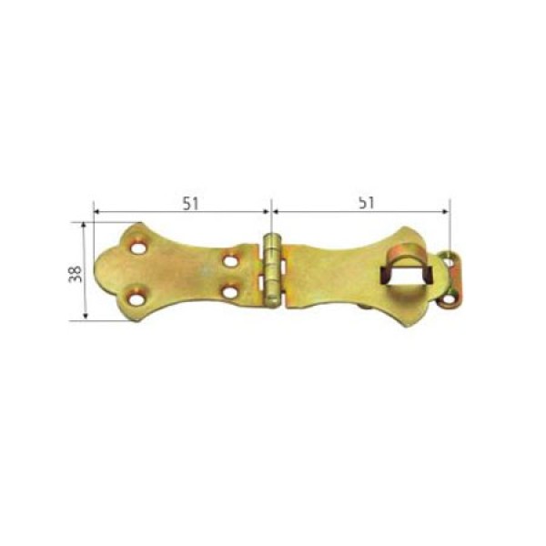 BALAMA CU INEL LACAT PENTRU CUFERE 51X38MM BALAMA CU INEL LACAT PENTRU CUFERE 51X38MM
