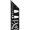 ECHER MULTIFUNCTIONAL TIP-3D DIN ALUMINIU