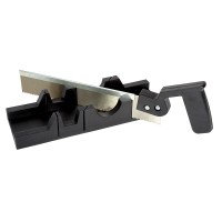 CUTIE TAIERE UNGHI DIN PLASTIC CU FIERASTRAU 300X65MM