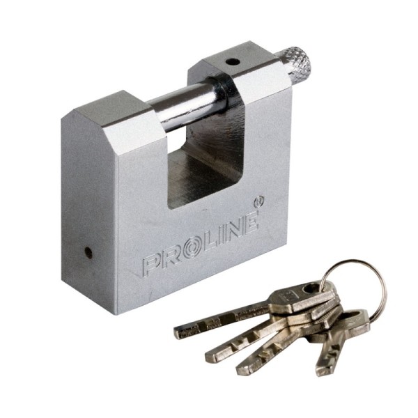 LACAT SECURIZAT CU TIJA INTERNA DREAPTA 80MM