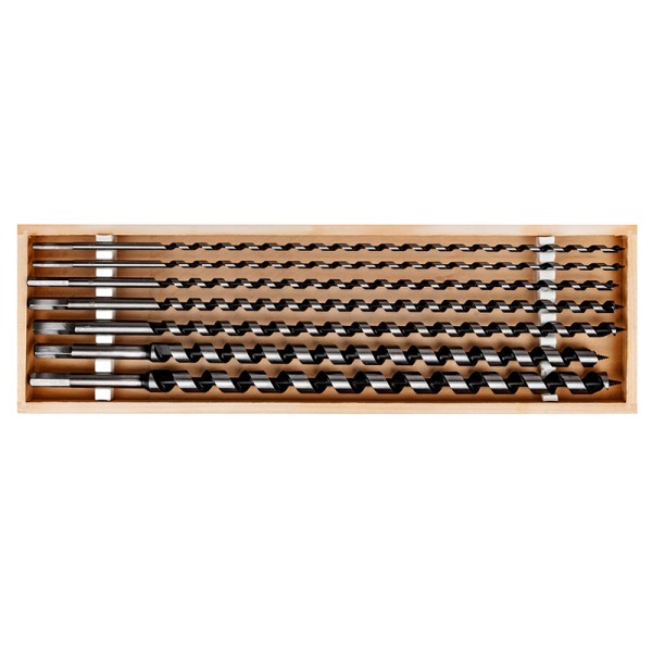 SET BURGHIE LEMN SFREDEL 6-18MM / 460MM - 7P. SET BURGHIE LEMN SFREDEL 6-18MM / 460MM - 7P.