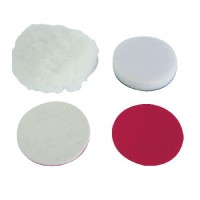 Accesoriu lustruire tip pasla 125mm - pâslă auto-adezivă