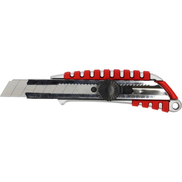 CUTTER ALUMINIU CAUCIUCAT CU ROZETA BLOCARE - 18MM CUTTER ALUMINIU CAUCIUCAT CU ROZETA BLOCARE - 18MM