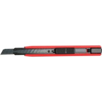 CUTTER ALUMINIU CU BUTON BLOCARE SI LAMA SK5-BRUN - 9MM
