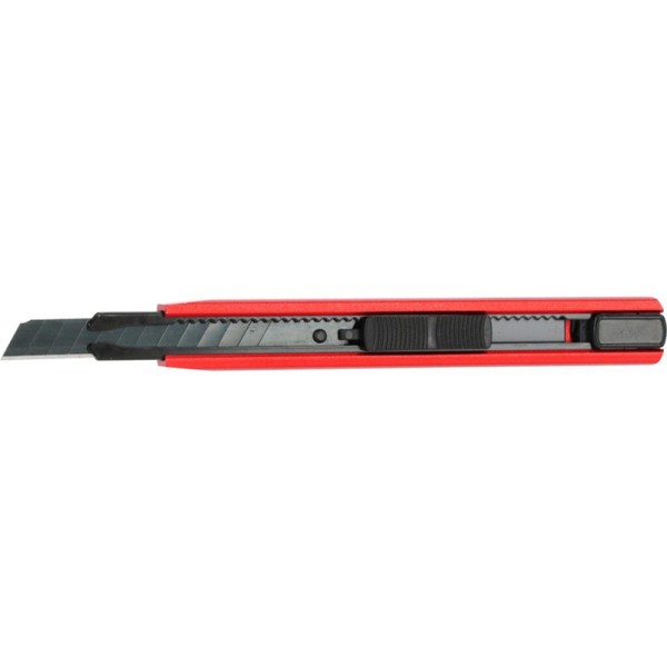 CUTTER ALUMINIU CU BUTON BLOCARE SI LAMA SK5-BRUN - 9MM CUTTER ALUMINIU CU BUTON BLOCARE SI LAMA SK5-BRUN - 9MM