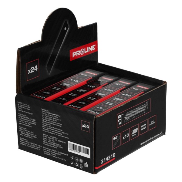 LAME CUTTER SK2-BRUN 15-SEGMENTE 18MM, 10/SET LAME CUTTER SK2-BRUN 15-SEGMENTE 18MM, 10/SET