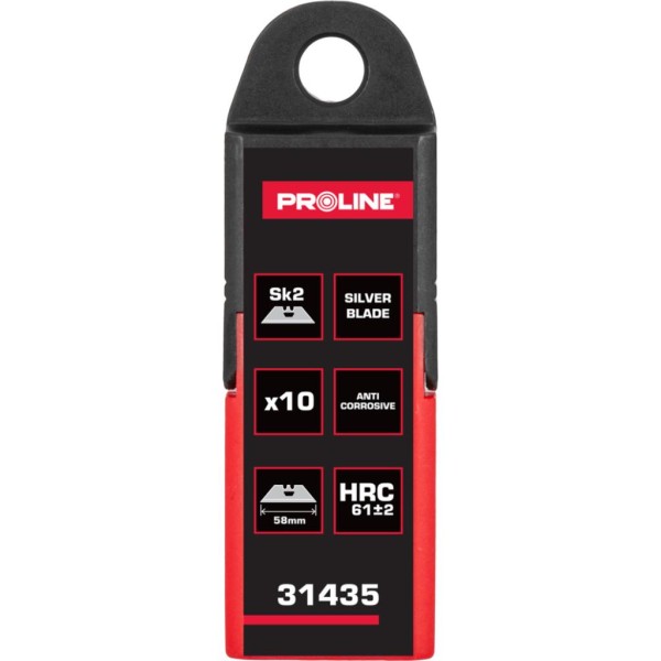 LAME CUTTER SK2 TRAPEZ 60MM / BLISTER, 10/SET LAME CUTTER SK2 TRAPEZ 60MM / BLISTER, 10/SET