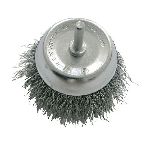 PERIE SARMA TIP CUPA CU TIJA 100MM PERIE SARMA TIP CUPA CU TIJA 100MM