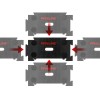 PLATFORMA TRANSPORT MODULARA / 200KG