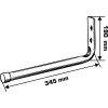 CARLIG PERETE TIP-L 16MM / 19X34.5CM / 10KG CARLIG PERETE TIP-L 16MM / 19X34.5CM / 10KG