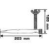 SET SUPORTI PERETE DE ANVELOPE 18MM / 20.3X12CM - 4P.