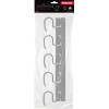 SUPORT PERETE CU CINCI CARLIGE MOBILE 9.5X7CM