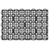 GRILAJ PLASTIC GAZON 491X491X39MM