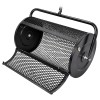 TAVALUG GRADINA DIN PLASA METALICA 380X620MM / NEGRU