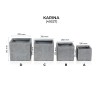SET GHIVECE EXTERIOR - KARINA, 4P.