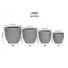 SET GHIVECE EXTERIOR - LUNA, 4P.