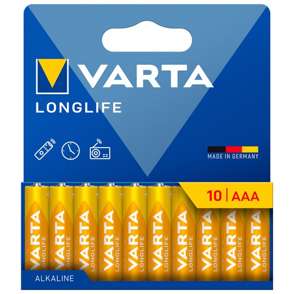 VARTA LONGLIFE AAA PACK10 VARTA LONGLIFE AAA PACK10