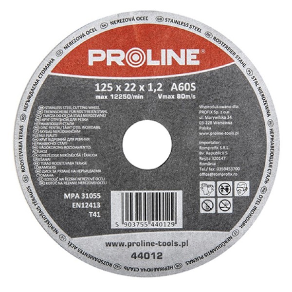 DISC DEBITARE INOX 115X1.0MM / A60S DISC DEBITARE INOX 115X1.0MM / A60S