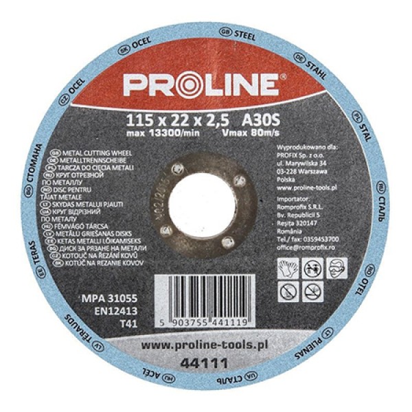 DISC DEBITARE METAL EXTRA DUR 180X2.5MM / A30S DISC DEBITARE METAL EXTRA DUR 180X2.5MM / A30S