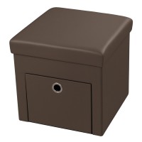 TABURET PLIABIL CU SERTAR - 38X38X38CM / MARO
