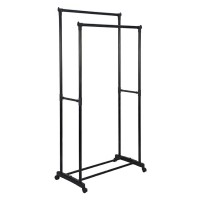 SUPORT HAINE DUBLU - 78.5X41.5X165CM / 15KG