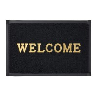 COVORAS INTRARE TIP-LUFA - 38X58CM / WELCOME NEGRU