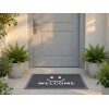 COVORAS INTRARE TIP-LUFA - 38X58CM / WELCOME GRI HAPY COVORAS INTRARE TIP-LUFA - 38X58CM / WELCOME GRI HAPY