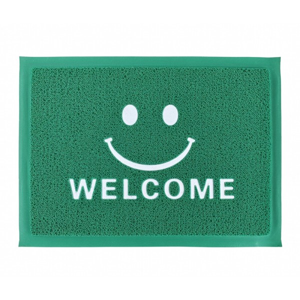 COVORAS INTRARE TIP-LUFA - 38X58CM / WELCOME VERDE HAPY COVORAS INTRARE TIP-LUFA - 38X58CM / WELCOME VERDE HAPY