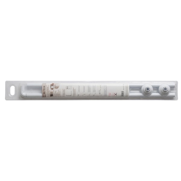 BARA PERDEA DUS METALICA TIP-L - 80X80CM