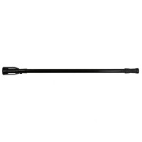 BARA PERDEA DUS METALICA - 70-120CM / NEGRU