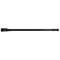 BARA PERDEA DUS ALUMINIU - 110-200CM / NEGRU