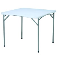 Masa pliabila camping/gradina, Patrata, 87x87x74 cm, Rezistenta 75 kg