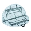 Masa pliabila rotunda de exterior, camping si evenimente, 120x74 cm, portabila, structura rezistenta pana la 120 kg Masa pliabila rotunda de exterior, camping si evenimente, 120x74 cm, portabila, structura rezistenta pana la 120 kg