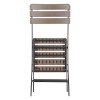 SCAUN PLIABIL SPATAR TIP LEMN 54X46CM / 83CM / 120KG