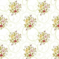 FATA MASA PVC - 160G/M2 / 1.37X20M / MIX-FLORI-CREM