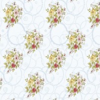 FATA MASA PVC - 160G/M2 / 1.37X20M / MIX-FLORI-GRI