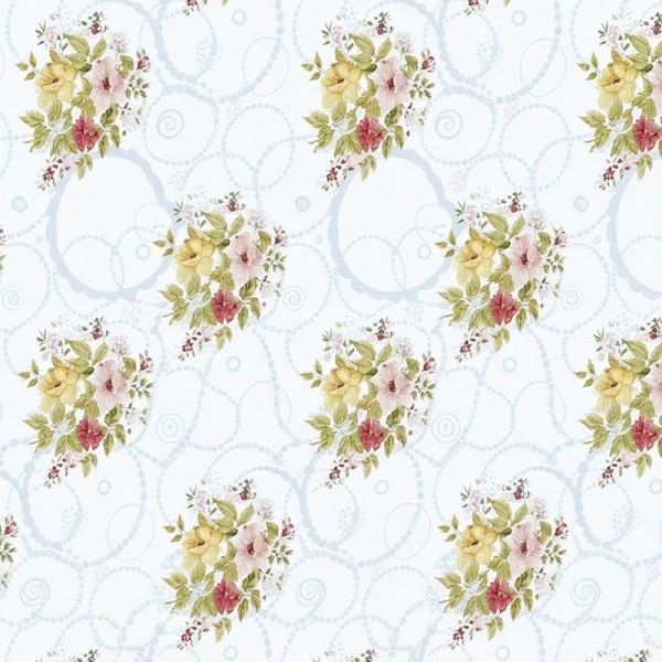 FATA MASA PVC - 160G/M2 / 1.37X20M / MIX-FLORI-GRI