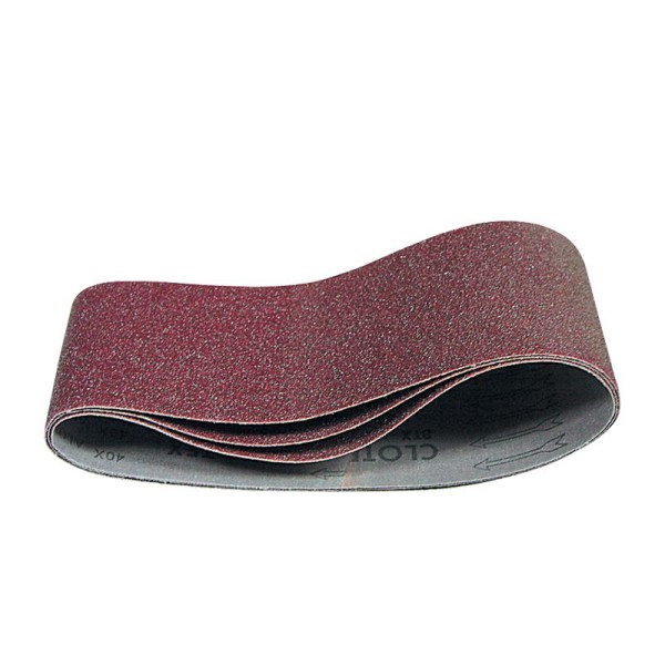 Banda circulara abraziva 100x610mm - granulatie 100, set 10 bucati Banda circulara abraziva 100x610mm - granulatie 100, set 10 bucati