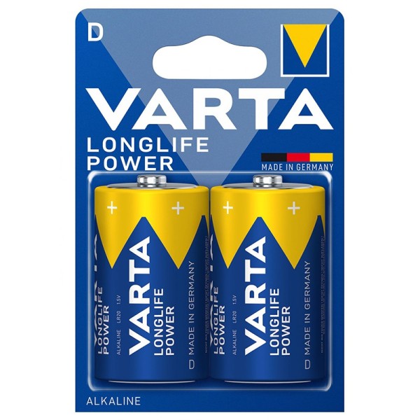 VARTA LONGLIFE POWER D BLI 2 (ES) VARTA LONGLIFE POWER D BLI 2 (ES)