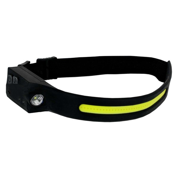LANTERNA FRUNTE COB CU SENZOR / 300LUMEN / 800MAH LANTERNA FRUNTE COB CU SENZOR / 300LUMEN / 800MAH