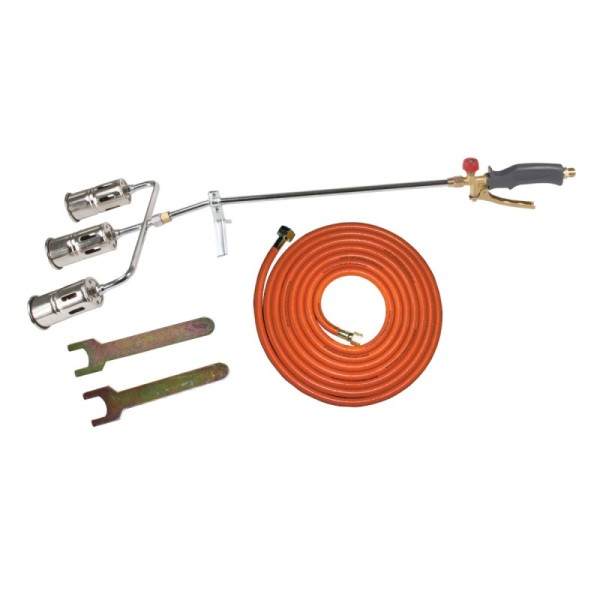 Arzator parjolire acoperis - 3 duze triple, 5m, 1850°c Arzator parjolire acoperis - 3 duze triple, 5m, 1850°c